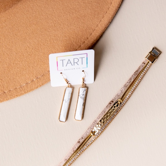 Mixed Gold Stacking Bracelet - Picture 4 of 5